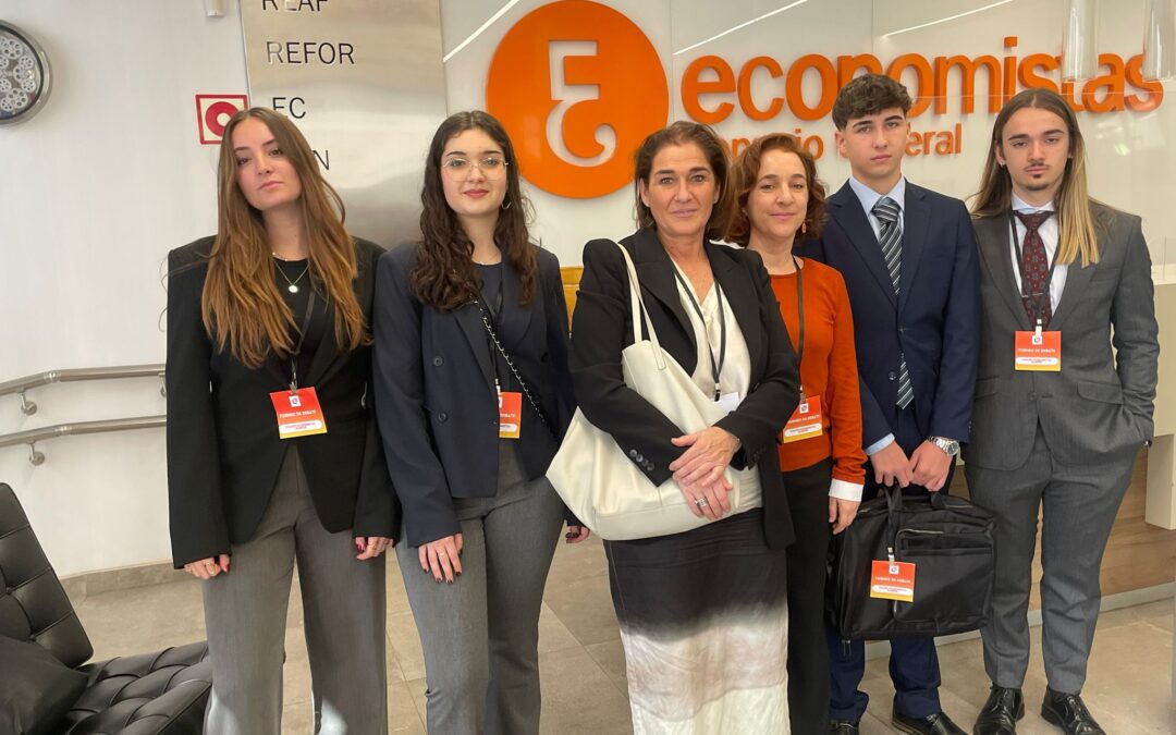 El IES Nicolás Salmerón y Alonso, subcampeón de España en el torneo de debate económico del Consejo General de Economista