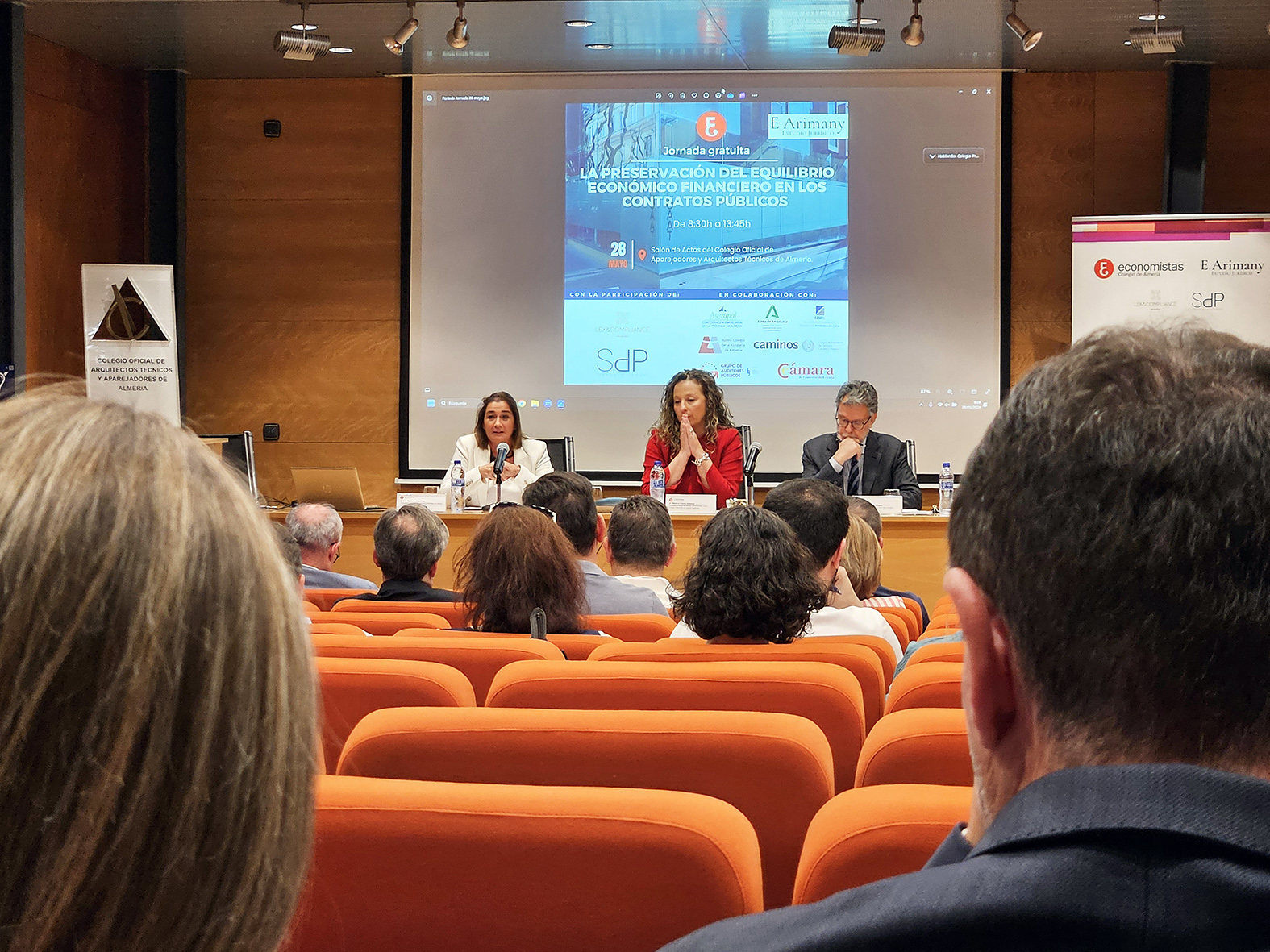 Jornada profesional sobre equilibrio económico financiero en contratos públicos